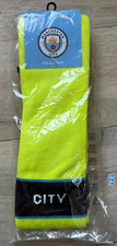 Manchester City Puma Football Away Socks Men's 2024 Yellow - UK size 9-11