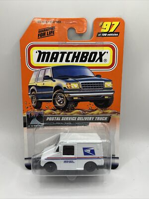 1999 MATCHBOX #97 POSTAL SERVICE DELIVERY TRUCK USPS MAIL MAN BOX 96393 