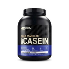 Optimum Nutrition Gold Standard Micellar Casein Protein Cookies  Cream, 4lb