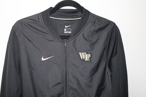 Nike Wake Forest Demon Deacons Herren Schild durchgehender Reißverschluss Windbreaker Jacke Gr. S - Bild 9 von 15