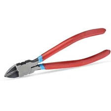 6 Inch Spring-Loaded Wire Flush Cutting Pliers for Cutting Zip Cable Hose Ties