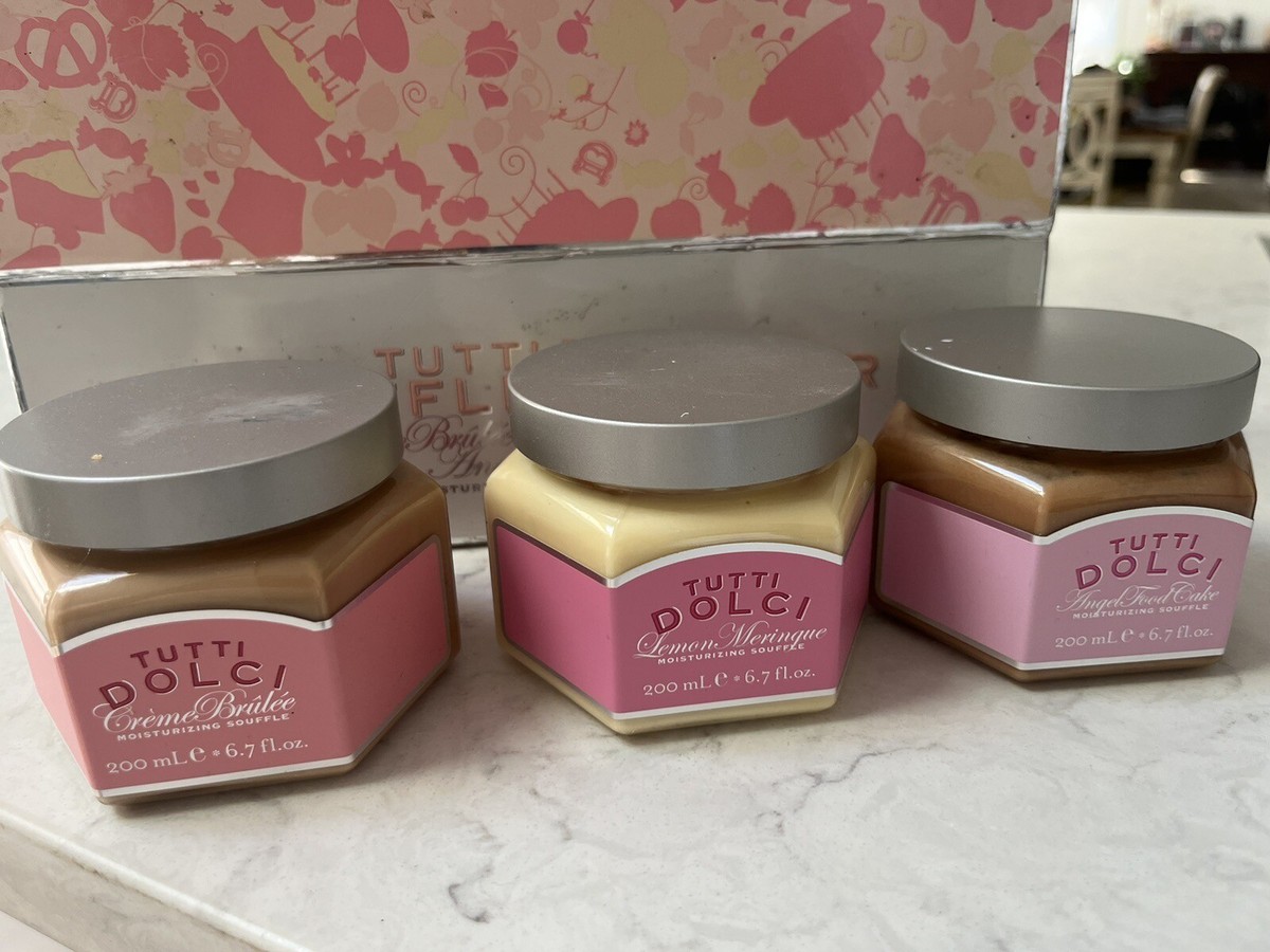 bath and body works Tutti Dolce Soufflé Sampler Lemon Meringue