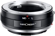 K&F Concept Manual Focus Lens Adapter for FD/EF/PK/MD/OM/AI to L Mount Cameras