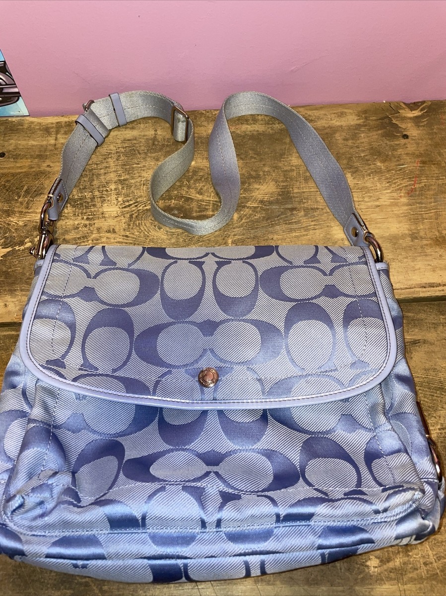 Coach handbag/crossbody bag # D1193-F16553 Blue | eBay