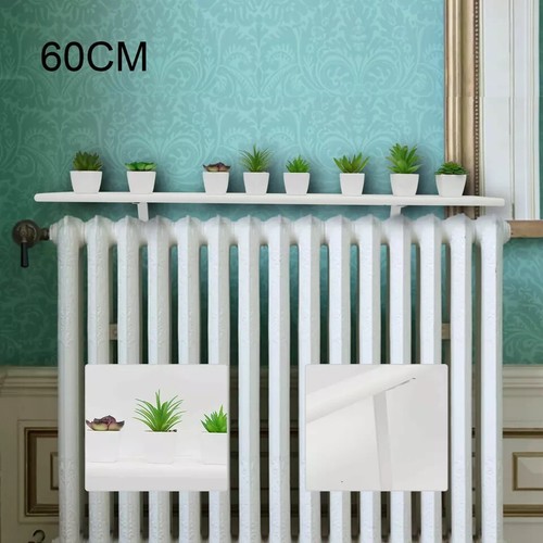 Mensola per radiatore 60 cm - finitura rovere - Foto 3 di 4