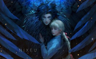 Anime howl no ugoku shiro sophie hatter nixeu fanart Stitched Gaming Mat Desk