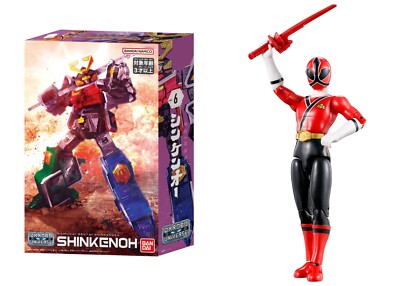 DX ROBO UNIVERSE SINKENOH Megazord & Shinkenred 6 inch figure