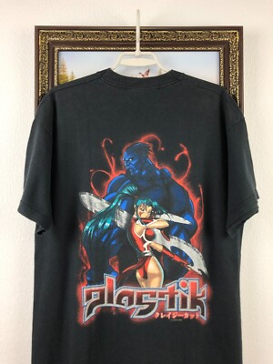 Vintage 90's Plastik Japan Anime Shirt Movie Tee Jersey Graphic
