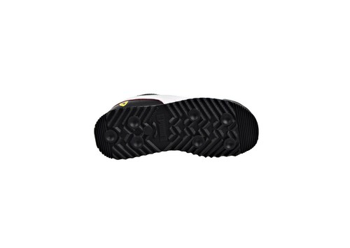 Puma Ferrari Roma Black Faux Leather Little/Big Boys Girls Youth Shoes Sneakers - Picture 4 of 6