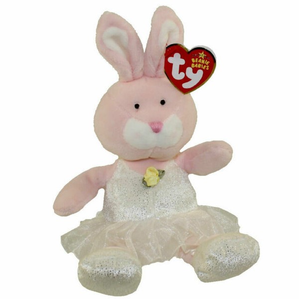 Ty Beanie Babies Pique 2005 November 12 Ballerina Bunny Rabbit Pink