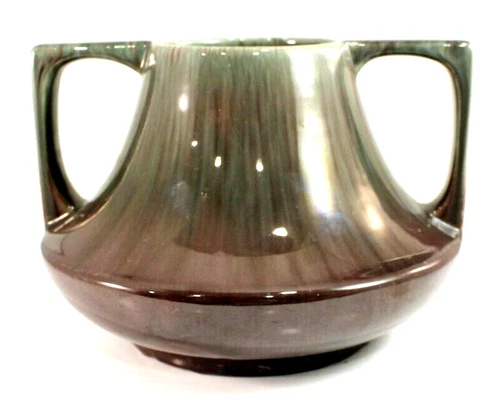 Haeger Pottery EVE Vase Martin Stangl Design Circa 1917 V Nice 6" tall 8.5" Dia.