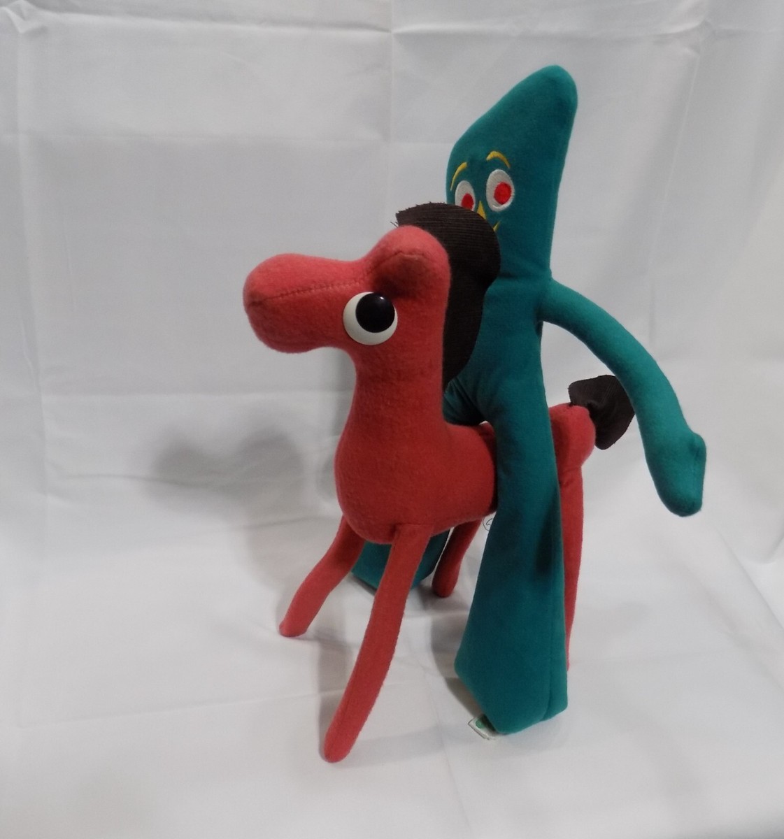 Vintage Gumby & Pokey Gumby Pals 1983 Bendable Wire Plush Toys | eBay