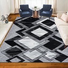Extra Large Area Rug Non Slip Shaggy Rugs Living Room Bedroom Carpet Floor Mat