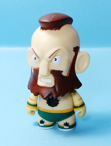 4 pcs Kidrobot X Street Fighter CAPCOM vinyl figure Ryu Zangief Dhalsim Loose - Picture 4 of 5