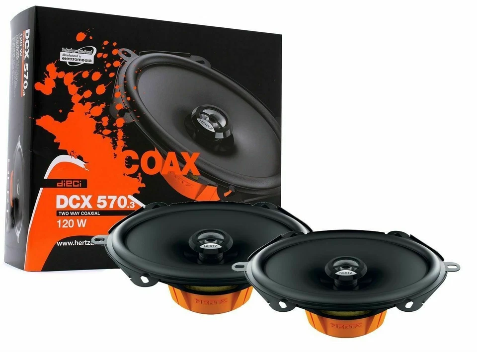 Casse Altoparlanti Ovali Hertz Dcx 570.3 Anteriori o Posteriori per Ford Fusion - Immagine 3 di 4