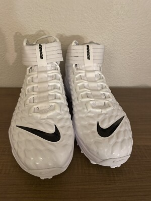 Nike Sizes Wide Men Nike Force Savage Pro 2 Shark Cleats White CK2823-100 Nike WIDE Force Savage Pro 2 size 18 Shark Football Cleat  main image 2