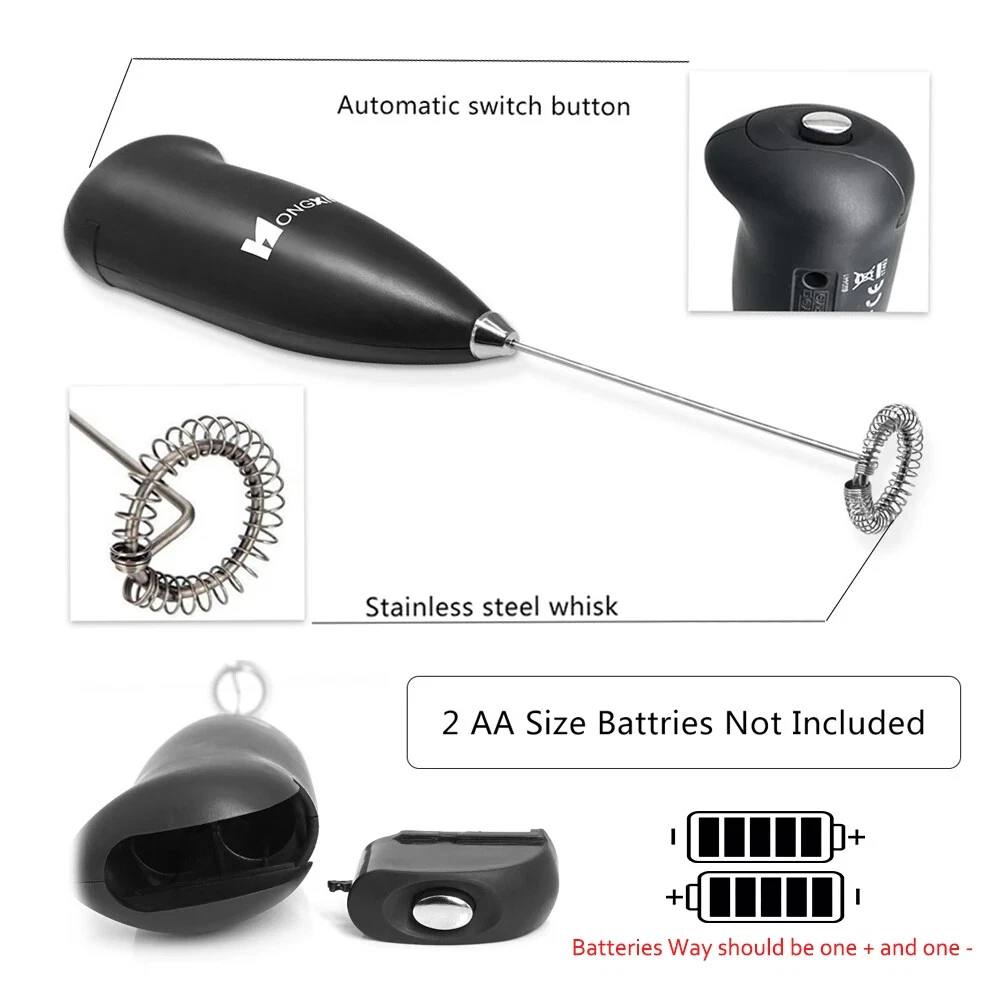 Milk Frother Handheld Mixer Foamer Coffee Maker Egg Beater Mini Portable Blender Milk Frother Handheld Mixer Foamer Coffee Maker Egg Beater Mini Portable Blender