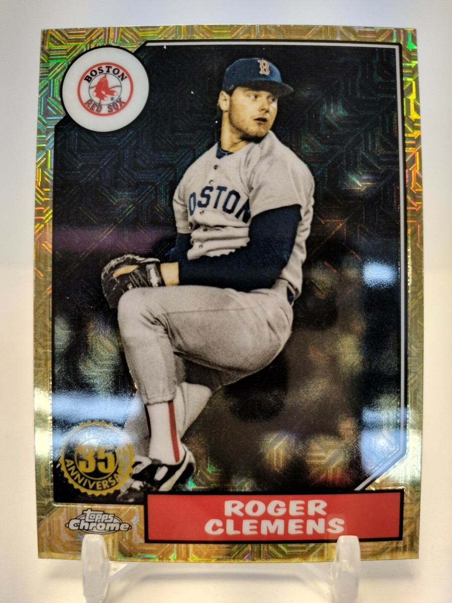 ROGER CLEMENS 2022 Topps Series 1 1987 MOJO REFRACTOR 35th 