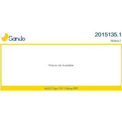Generator Sando 2015135.1 für Renault Dacia