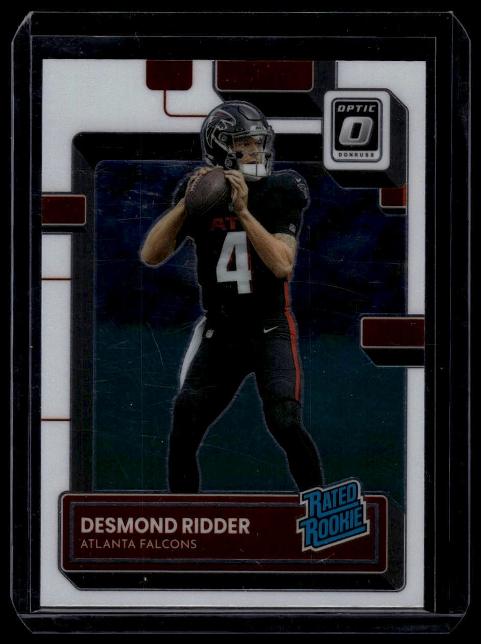 2022 Donruss Optic #202 Desmond Ridder Rated Rookie