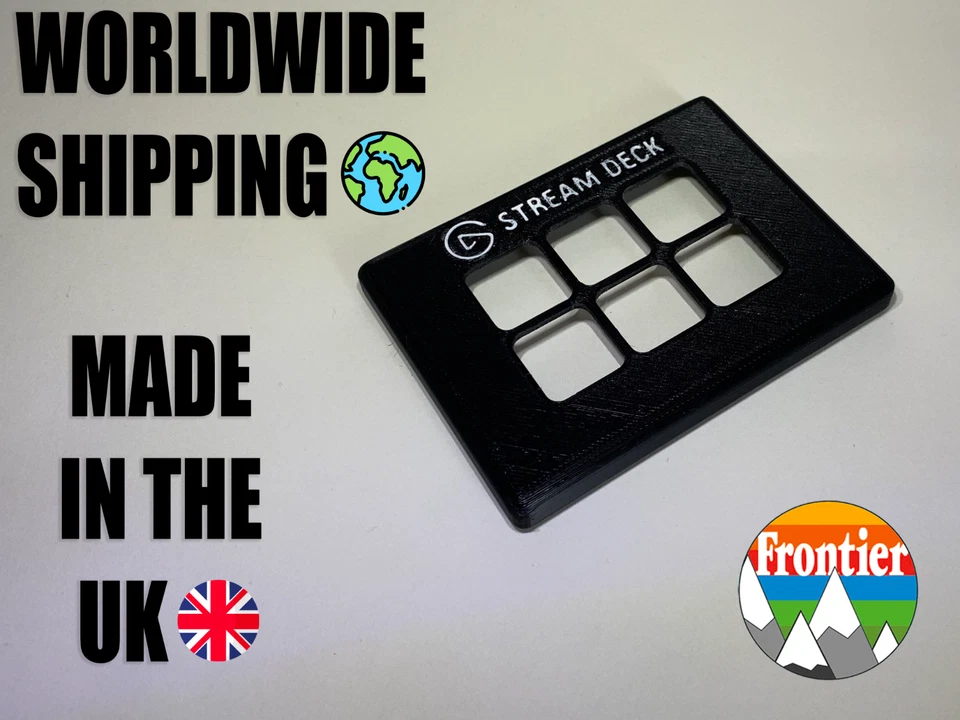 Elgato Stream Deck Mini Face Plate Cover with Custom Text And Colour Options! - Image 4 of 4
