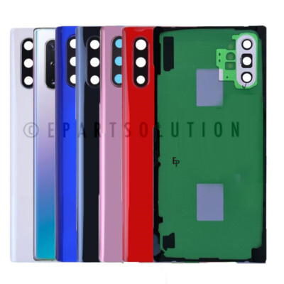 Samsung Galaxy Note 10/Note 10Plus Back Cover Glass Battery Door + Camera Lens