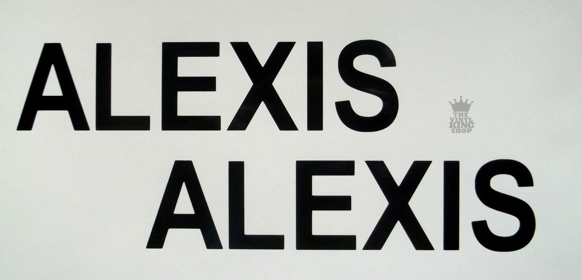 Sticker Tagliato Vinile Lucido 2 Adesivi Personalizzati Per Monopattino In Vinile Glossy Scegli Nome 893929 - Foto 8