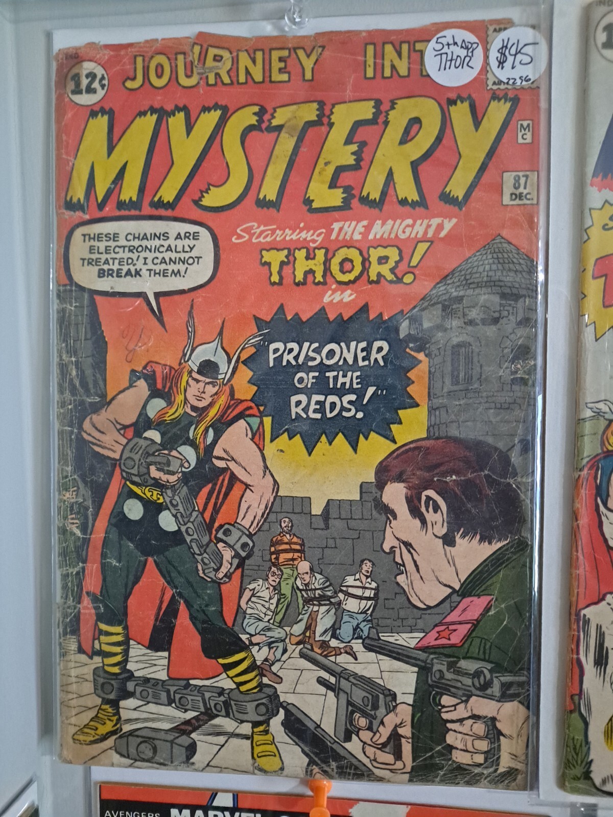 Journey into Mystery # 87 (1962) 4th appearance Thor - 1.0 Fair/Gd- complete.  