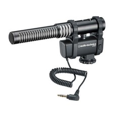 Audio-Technica AT8024 Stereo/Mono Camera-Mount Microphone Cardioid