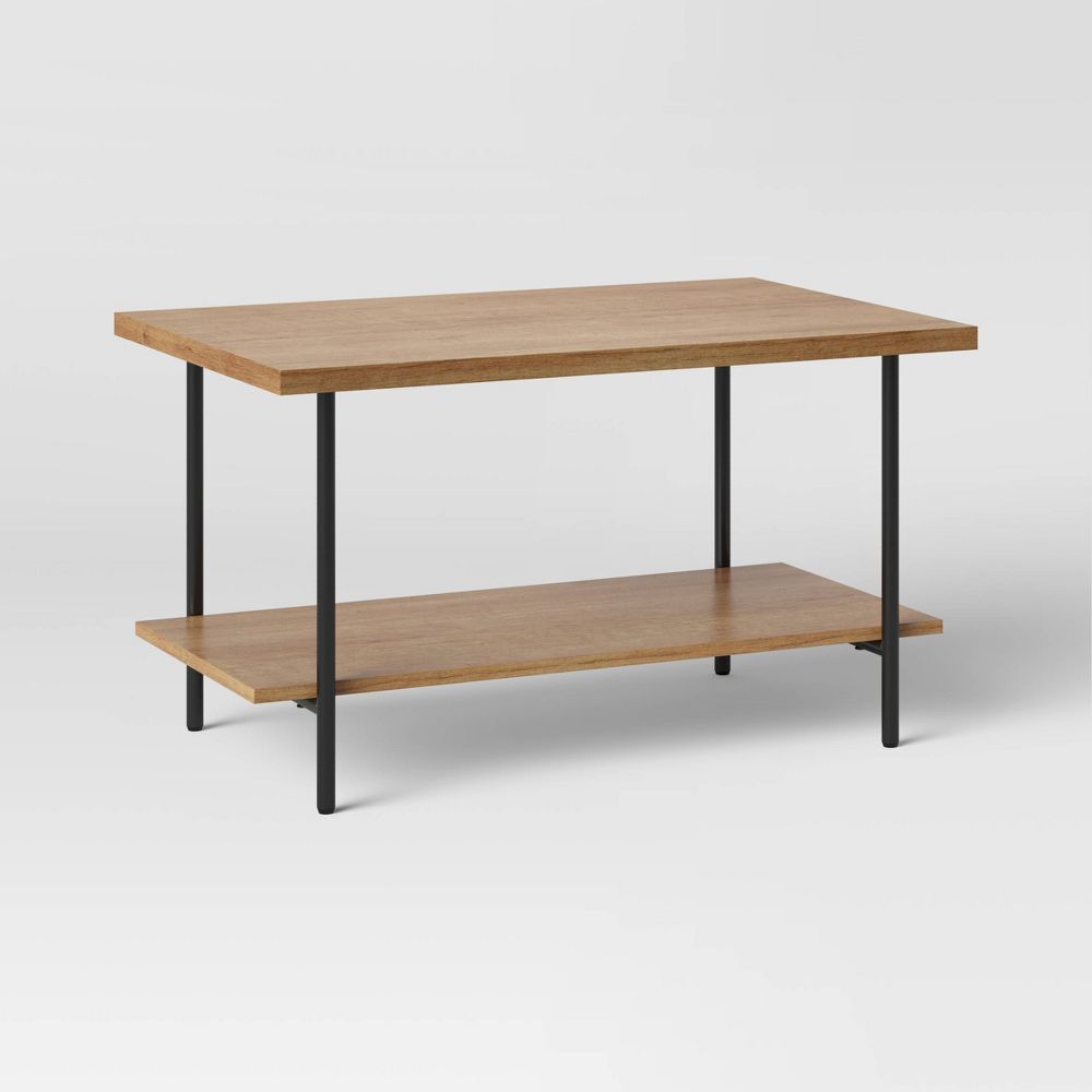 Кофейный столик из дерева и металла Natural - Room Essentials 5390₽