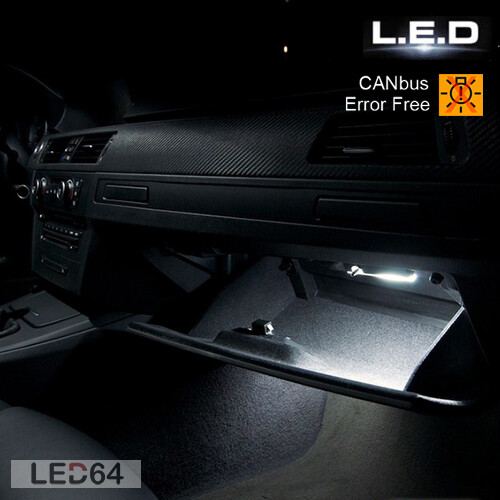 Kit ampoule LED habitacle BMW E92 blanc pack lampe intérieur complet - 4