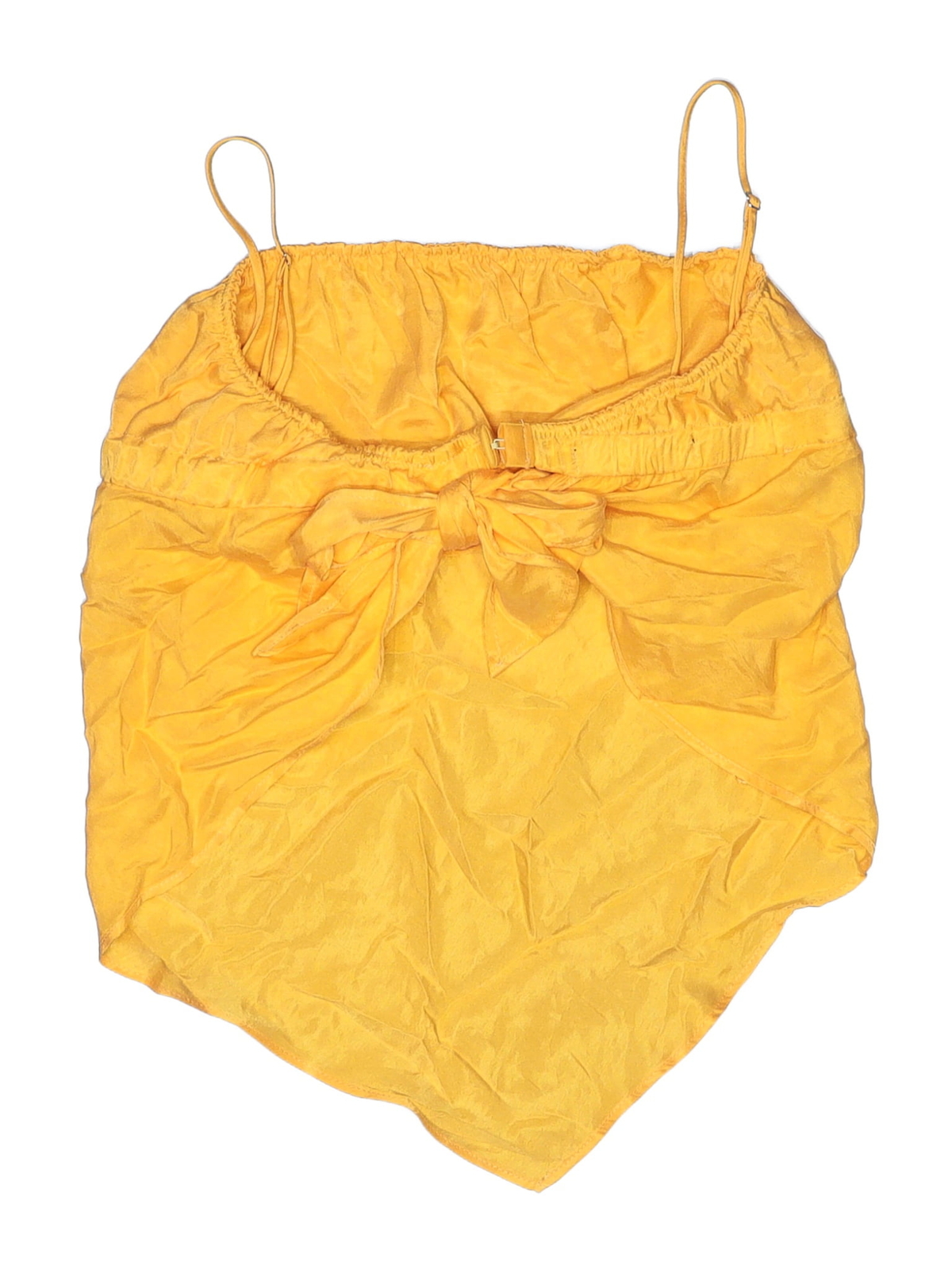 Zara Women Orange Sleeveless Blouse M eBay