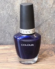 CUCCIO Colour Nail Polish Lacquer ~ On the Nile Blue ~ rich dark blue