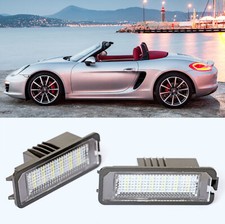 2x LED Kennzeichenleuchte Porsche Boxster 981 Nummernschild Wagennummer