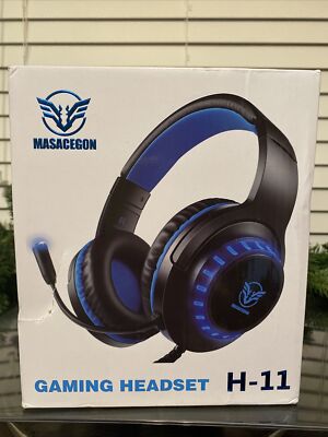 MASACEGON H-11 GAMING HEADSET BLack 