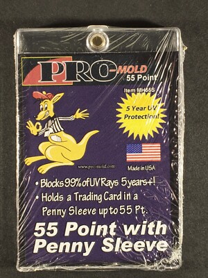 175x Pro Mold MH55S 1st Gen w/ Sleeve 55pt Magnetic Card Holder One Touch