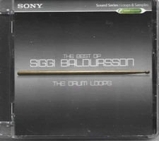 SONY Sound Series Loops Samples ACID CD The Best of Siggi Baldursson Drum