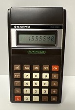 SANYO CX-1231 Electronic Calculator Vintage - Working