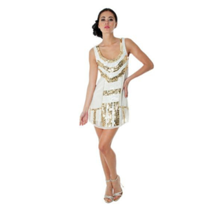 flapper shift dress