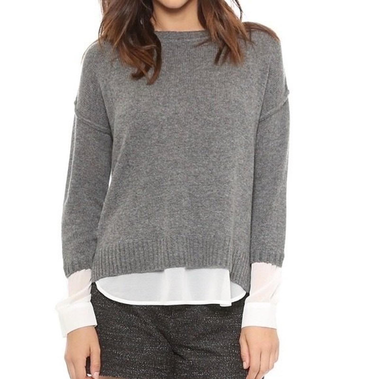 Brochu Walker Womens Layered Sweater 