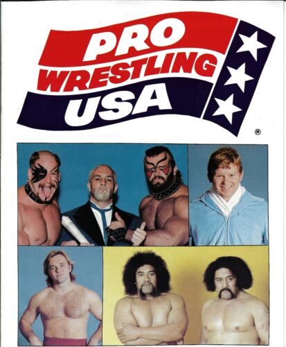 Pro Wrestling USA #4 1985 Road Warriors, Samoaner, Larry Zbyszko, Rick Martel! - Bild 1 von 5