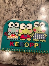 Keroppi Small Note Pad Sanrio Vintage 1997 Rare 