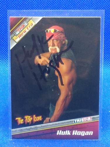 AUTOGRAMM Hulk Hogan 2010 TriStar TNA The New Era #4