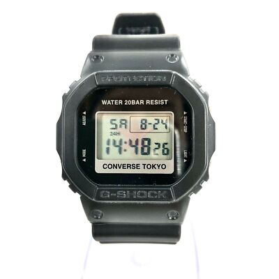 G-SHOCK コンバーストウキョウコラボウォッチ DW-5600VT ブラック Casio G-Shock x Converse Tokyo DW-5600VT Collaboration Watch