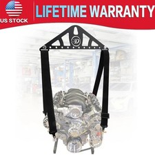 Heavy-duty Engine Lifting Sling 2-point Or 4-point Adjustable Nylon Straps New