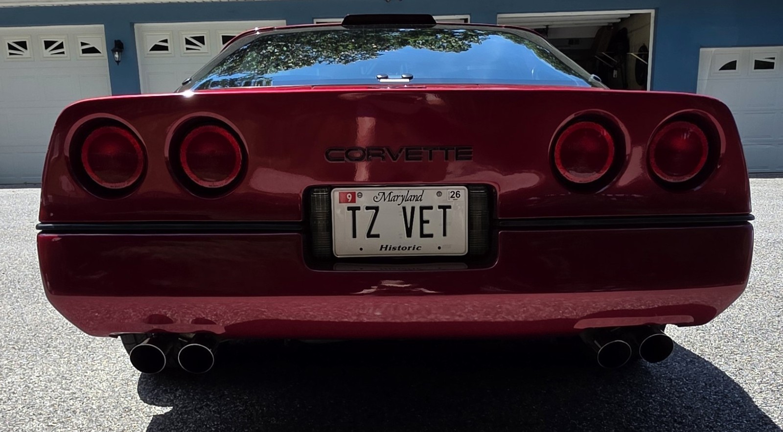 1989 Red Chevrolet Corvette   | C4 Corvette Photo 10
