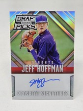 2014 Panini Prizm Draft Picks - Prospect Auto Jeff Hoffman Silver Prizm AU, RC