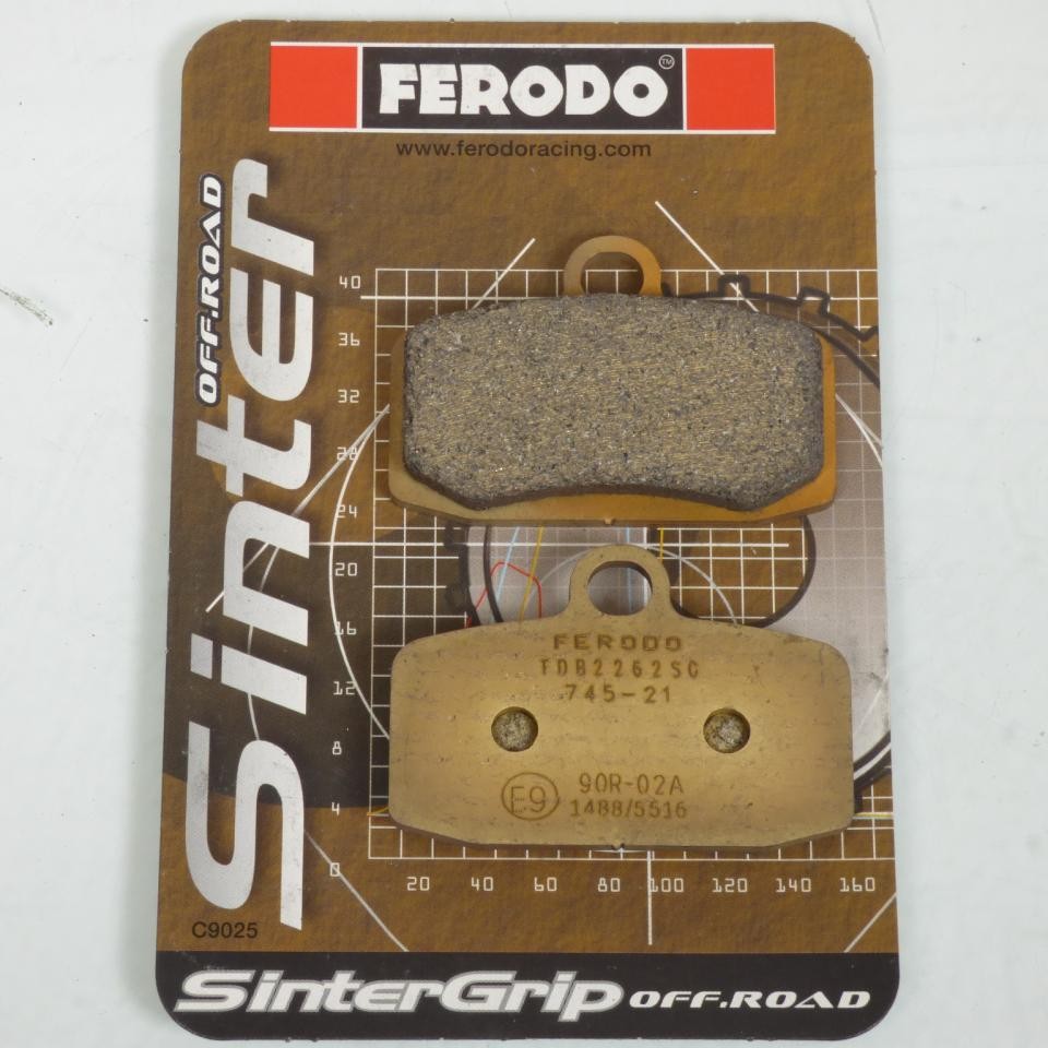 Plaquette de frein Ferodo moto Gas Gas 80 TXT endurance thermique optimale