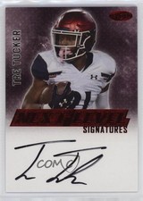 2023 SAGE Low Series Next Level Signatures Red Tre Tucker #NLS-TT Auto 1al5