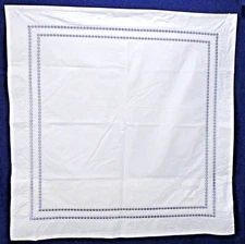 Pottery Barn Silver Bubbles on White 100% Cotton 2015 Euro Sham 26x26""